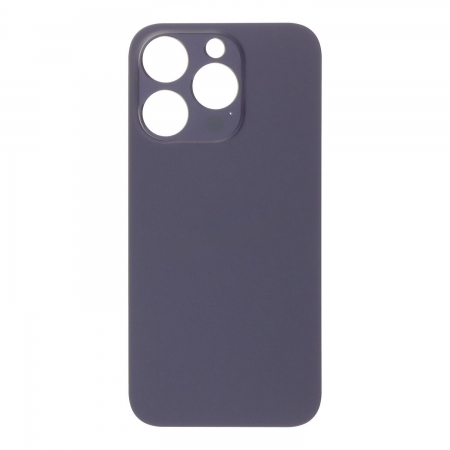 Apple iPhone 14 Pro MAX Backcover Glass - (Wide Camera Opening) - Deep Purple OEM