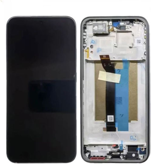 LCD Complete Frame Xiaomi Redmi 15C 4G/ Poco C85 4G black (Service Pack) EU