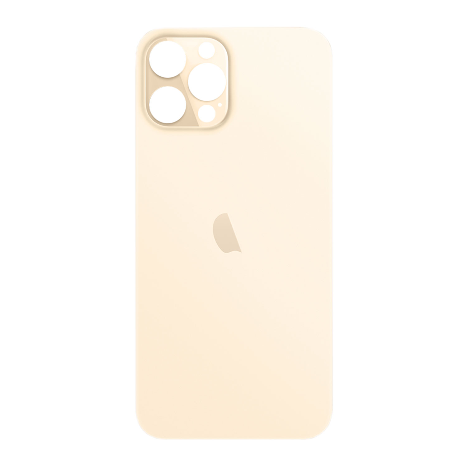 Apple iPhone 12 Pro Max Backcover Glass - (Wide Camera Opening) - Gold OEM