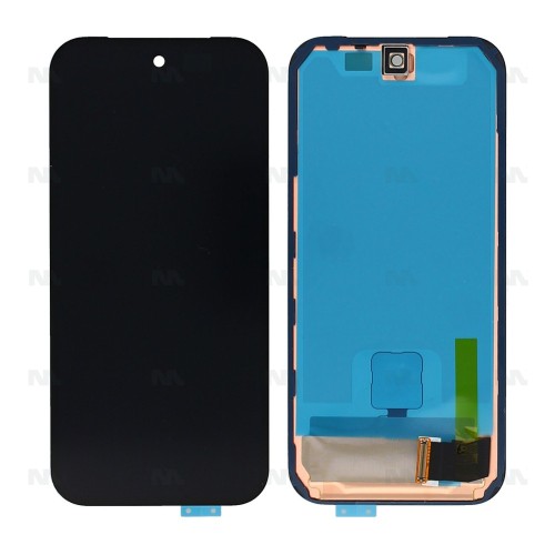 Google Pixel 10a Display And Digitizer Frame Black Service Pack