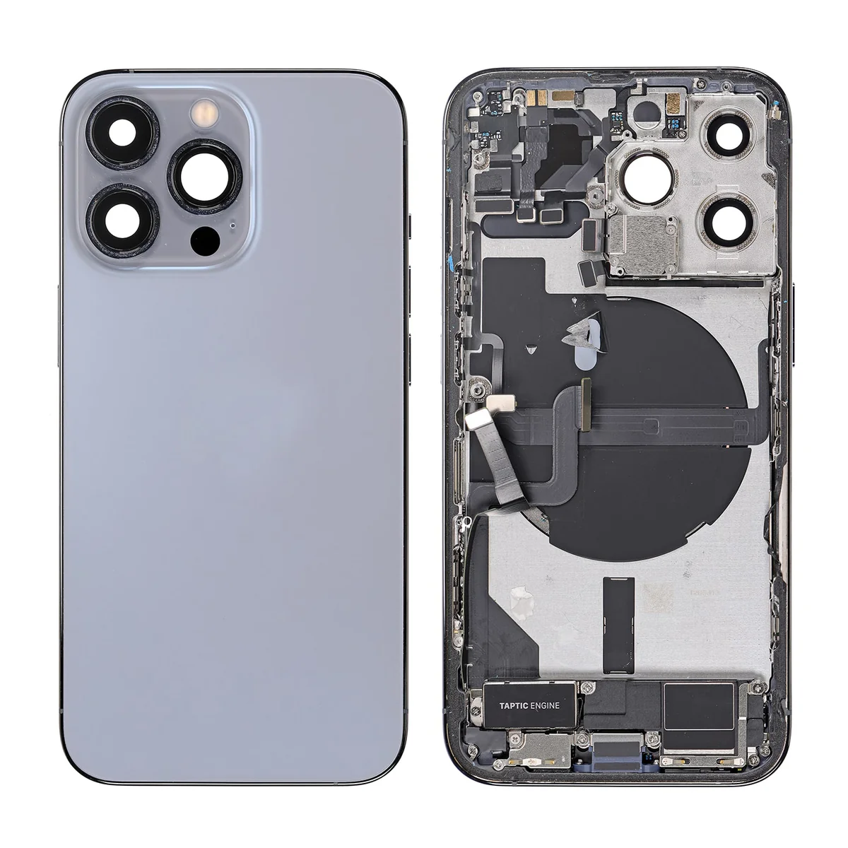 Apple iPhone 13 Pro Backcover - With Small Parts - Refurbished - Sierra Blue