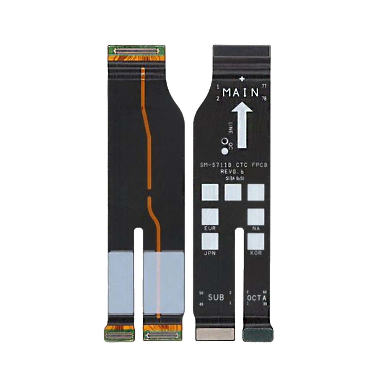 Samsung Galaxy S23 FE Motherboard/Main Flex Cable SERVICE PACK