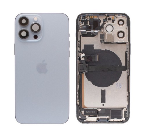 Apple iPhone 13 Pro Max Backcover - With Small Parts - Refurbished - Sierra Blue