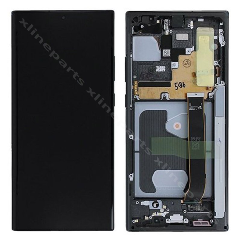 LCD Complete Frame Samsung Note 20 Ultra N985/N986 black (Service Pack)