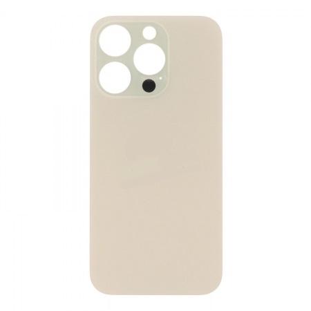 Apple iPhone 14 Pro MAX Backcover Glass - (Wide Camera Opening) - Gold OEM