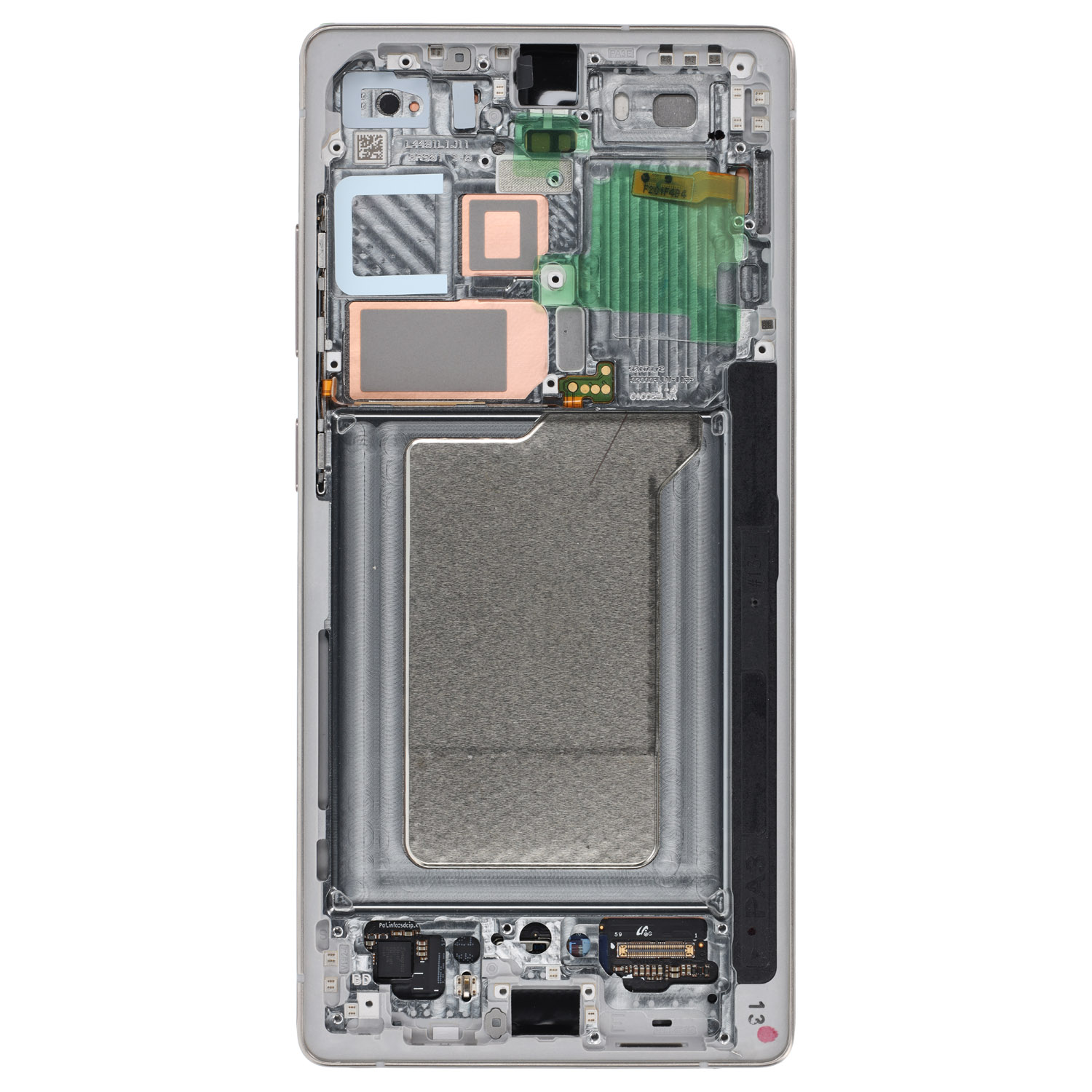 Samsung Galaxy S25 Ultra S938B Middle Frame Titanium Black ORIGINAL