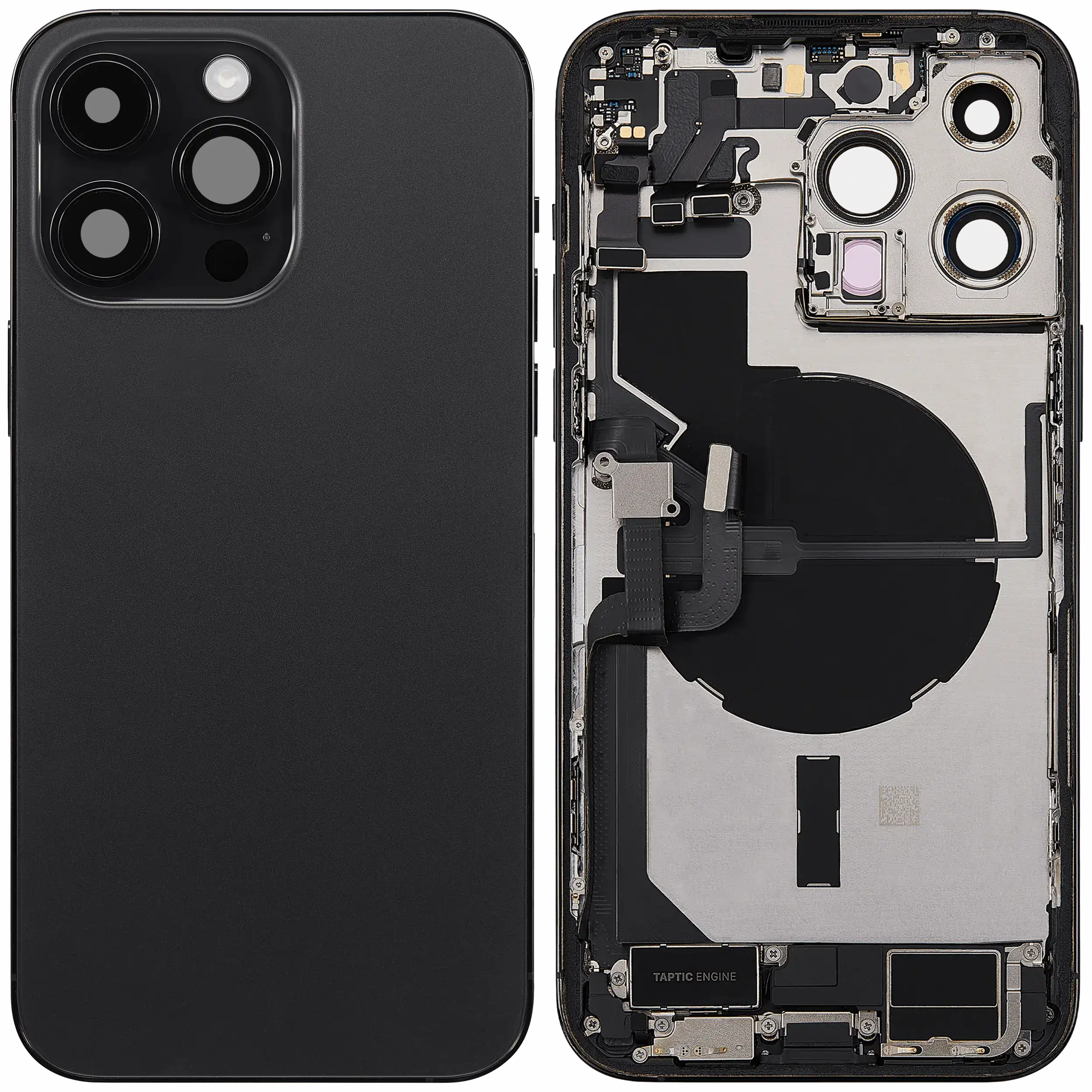 Apple iPhone 14 Pro Max Backcover - With Small Parts - Refurbished - Space Black