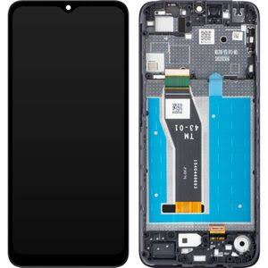 LCD Complete Frame Xiaomi Poco X3 Pro black (Service Pack)