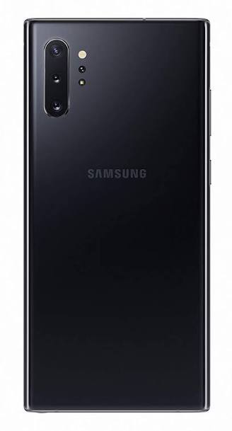 Back Battery Cover Lens Samsung Note 10 Plus aura black OEM