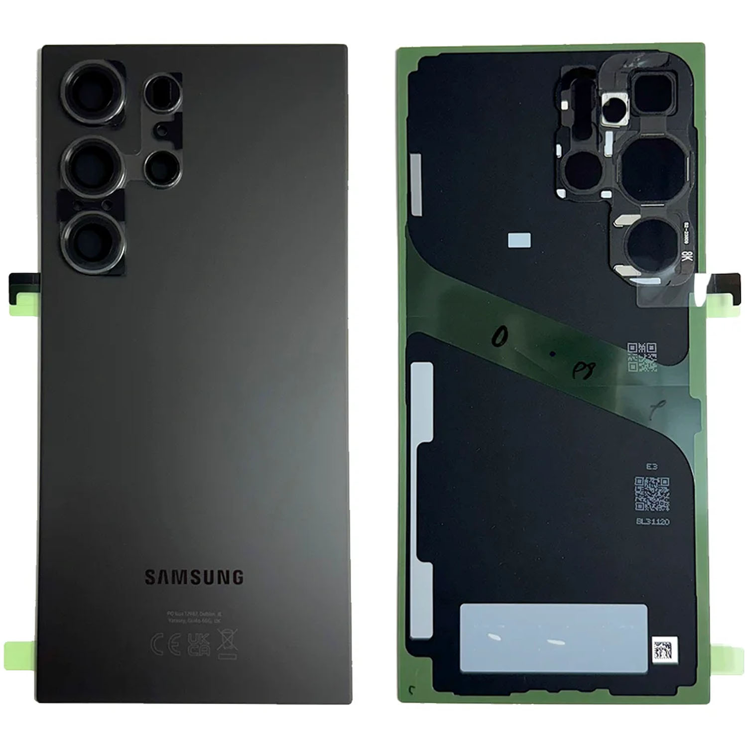 Samsung SM-S928B Galaxy S24 Ultra Backcover - GH82-33349B - Black (SERVICE PACK)