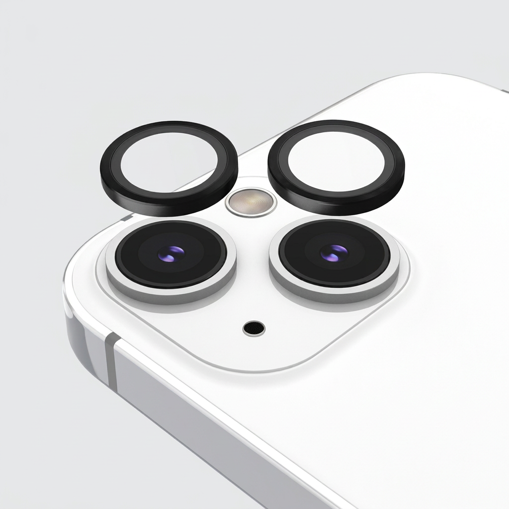 For Apple iPhone 14 Camera Lens Cover Set BLACK  ORIGINAL