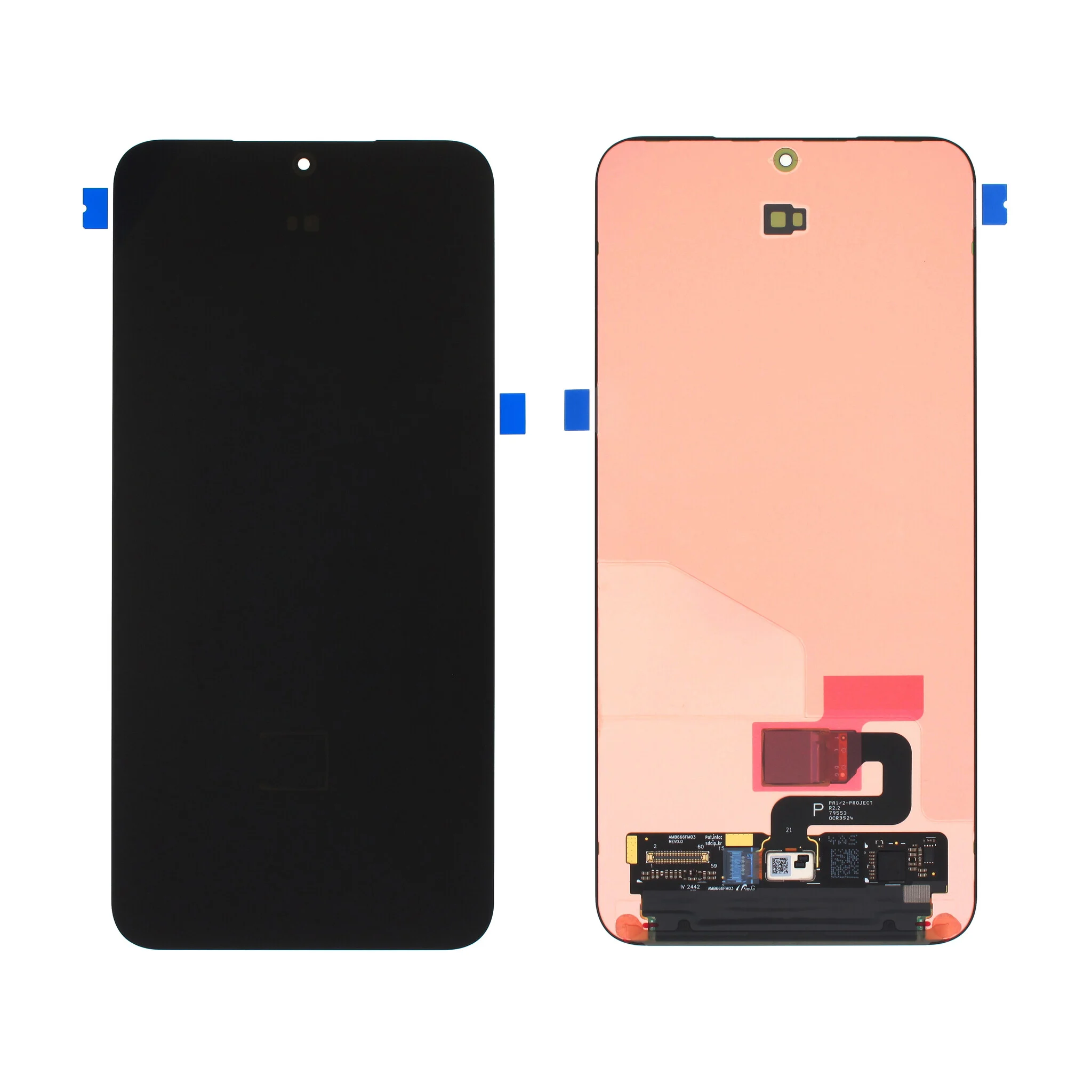 Samsung Galaxy S25 Plus S936B Display And Digitizer Without Frame Black Service Pack