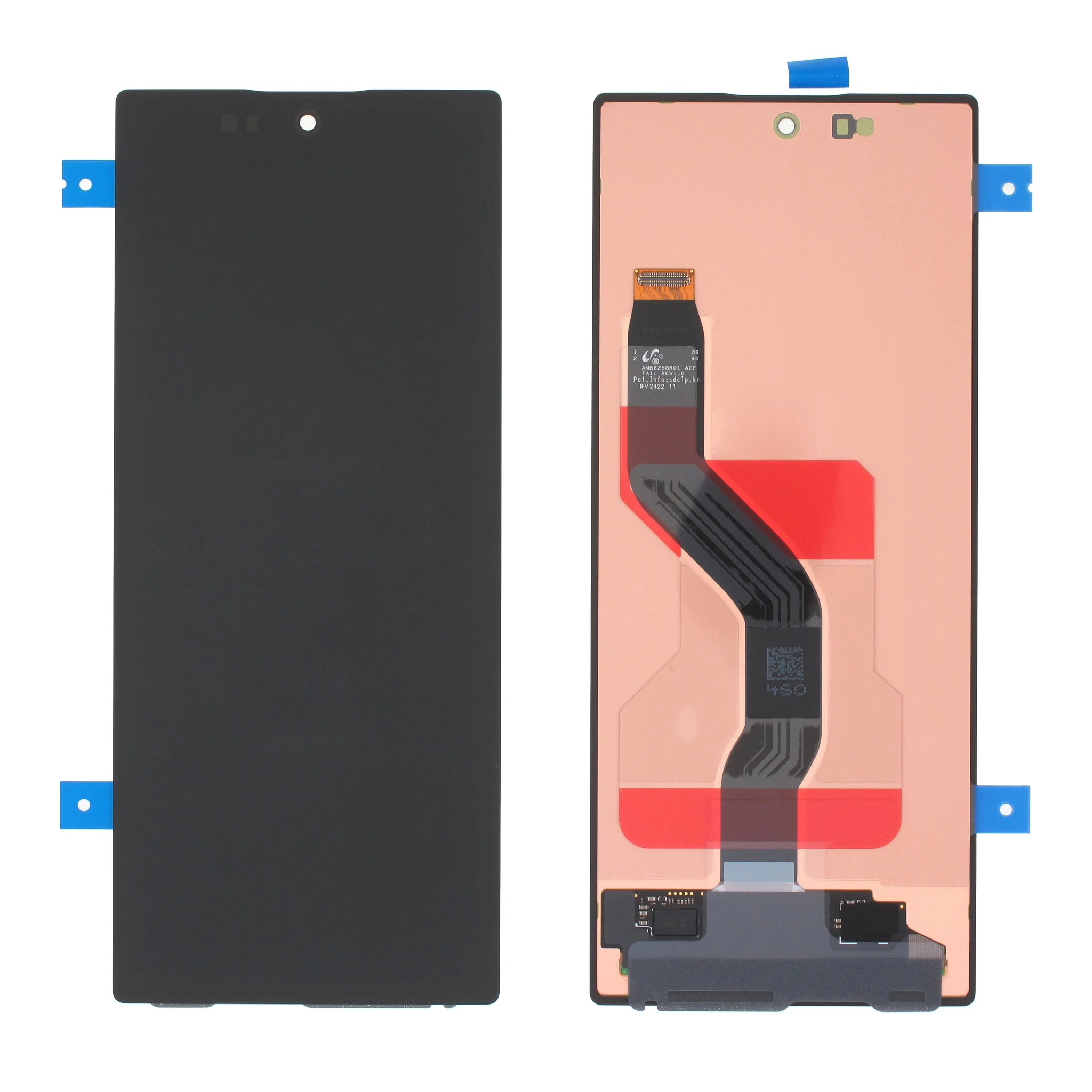 Samsung Galaxy Z Fold6 F956B Sub Display And Digitizer Black Service Pack
