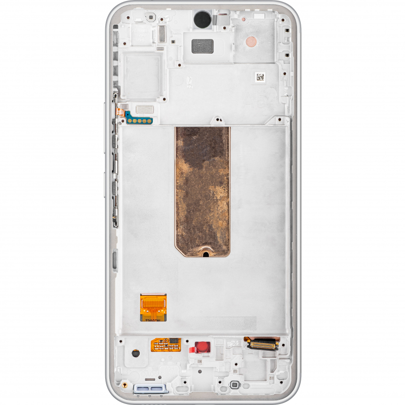 Samsung Galaxy A34 5G A346B Display And Digitizer With Frame Silver Service Pack