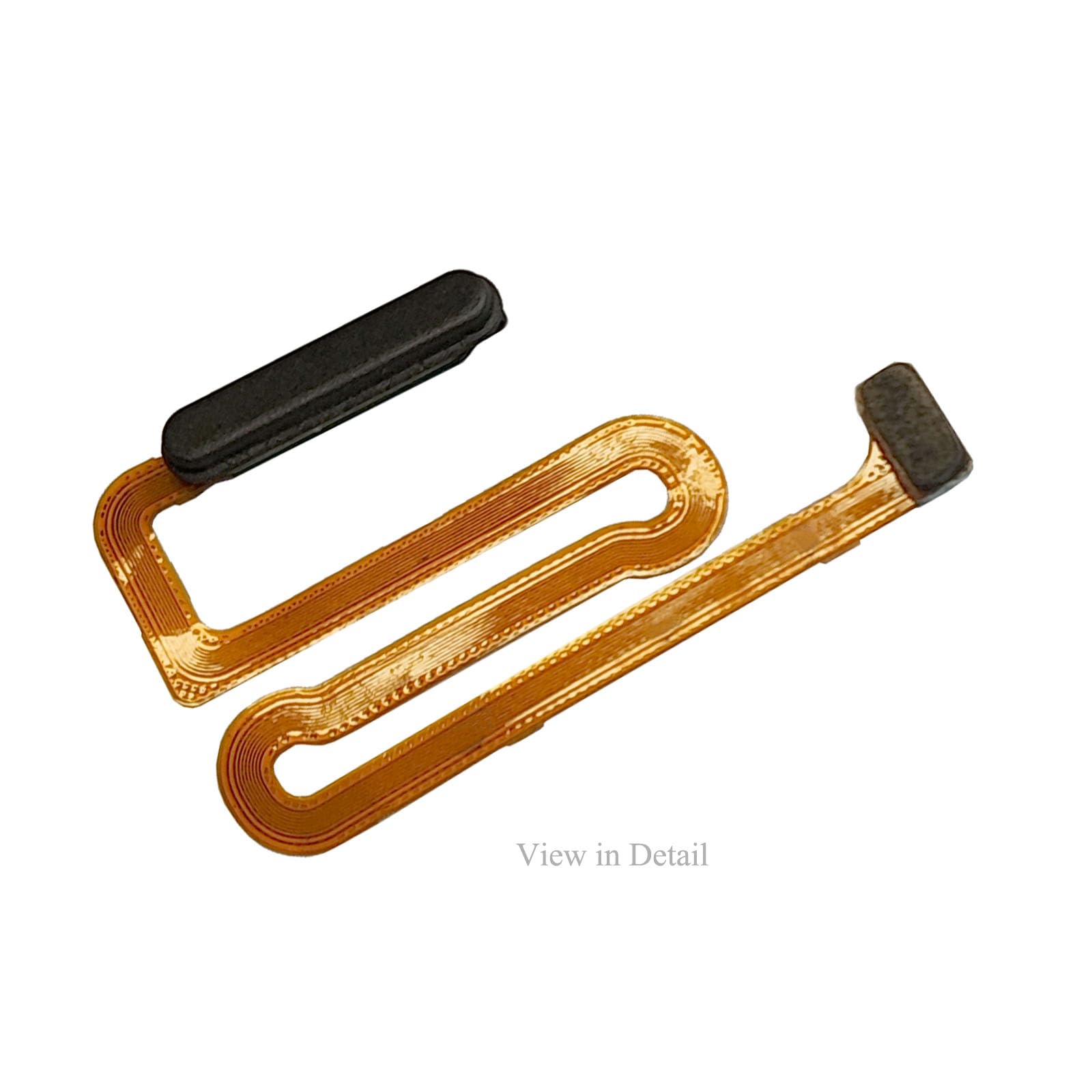 Flex Cable Fingerprint Sensor Power Button Samsung A12 A125/A127 black (Original)