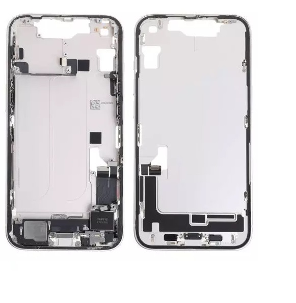 Apple iPhone 14 Midframe - With Small Parts - Starlight PULLED