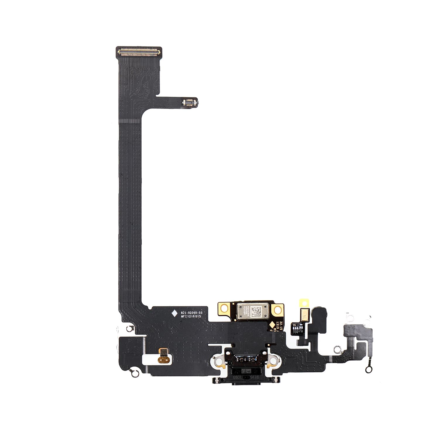 Apple iPhone 11 Pro Max Charge Connector Flex Cable - Black ORIGINAL